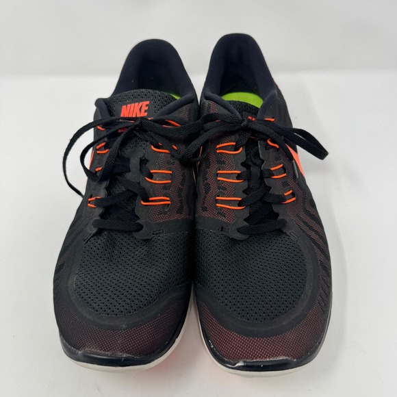 Nike Free Run 5.0 Men's Running Shoes Black Orange Athletic Sneakers Size 11 - Picture 3 of 9